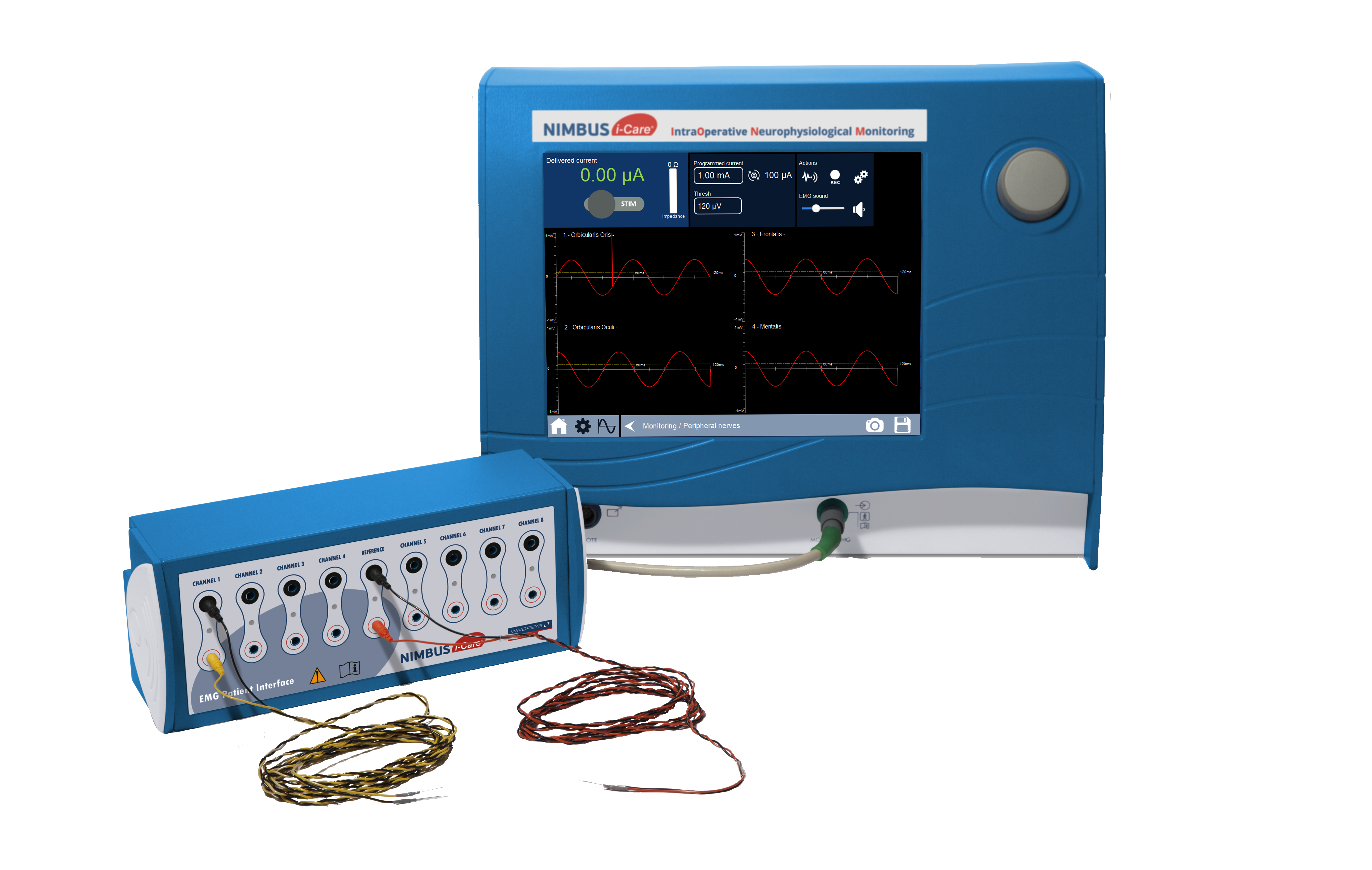 Handheld Intra-Operative Nerve Stimulator / Locator - Attikouris Medical