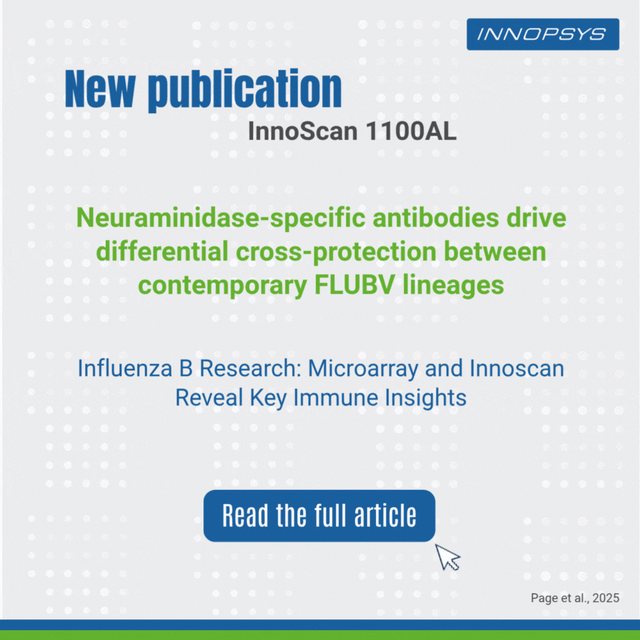 influenza virus microarray scanner
